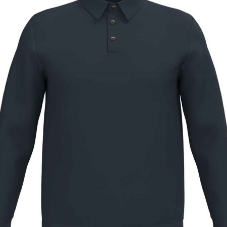 SP204 Spasso Knitted Long Sleeve Polo Shirt image 1