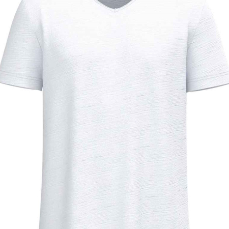 SP303 Spasso Drop Shoulder Raw Edge Collar Slub T-Shirt image 1