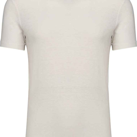 SP325 Spasso Unisex Organic Cotton Linen Blend T-Shirt image 1