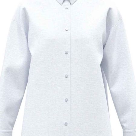 SP501 Spasso Ladies Long Sleeve Oversized Linen Shirt image 1