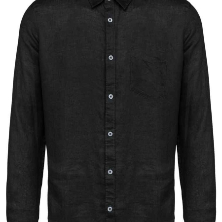 SP504 Spasso Long Sleeve Linen Shirt image 1