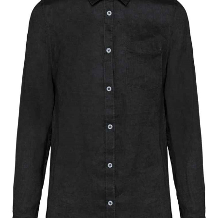 SP505 Spasso Ladies Long Sleeve Linen Shirt image 1