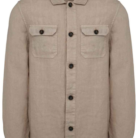 SP516 Spasso Linen Washed Overshirt image 1