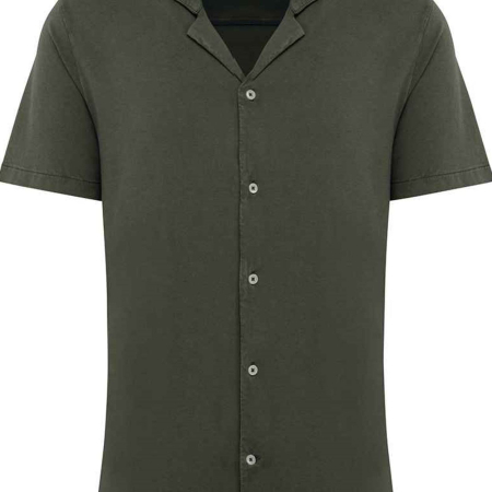 SP522 Spasso Jersey Short Sleeve Bowling Collar Shirt image 1