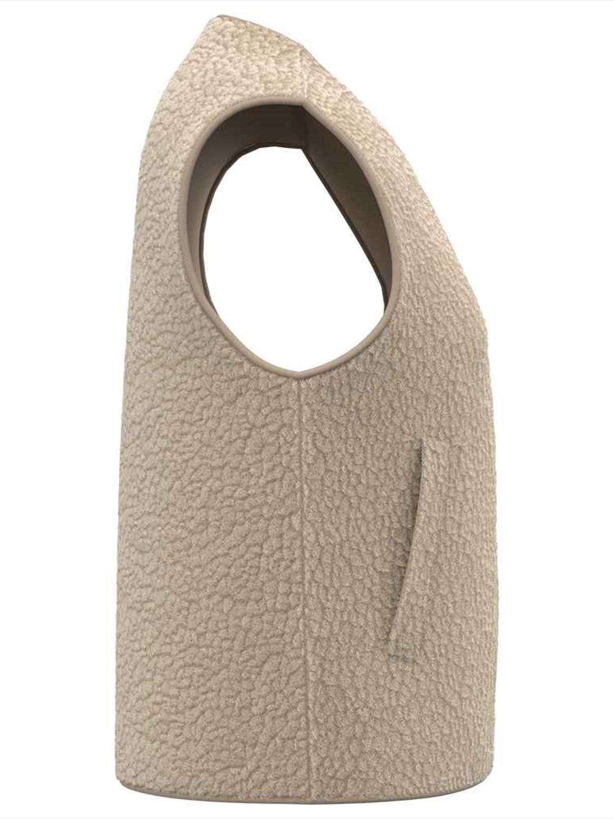 SP604 Spasso Ladies Sherpa bodywarmer image 3