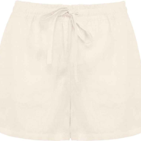SP723 Spasso Ladies Linen Shorts image 1