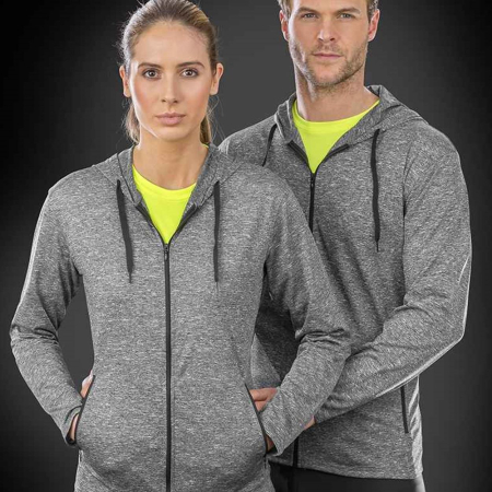 SR277M S277M Spiro Hooded T-Shirt Jacket image 1