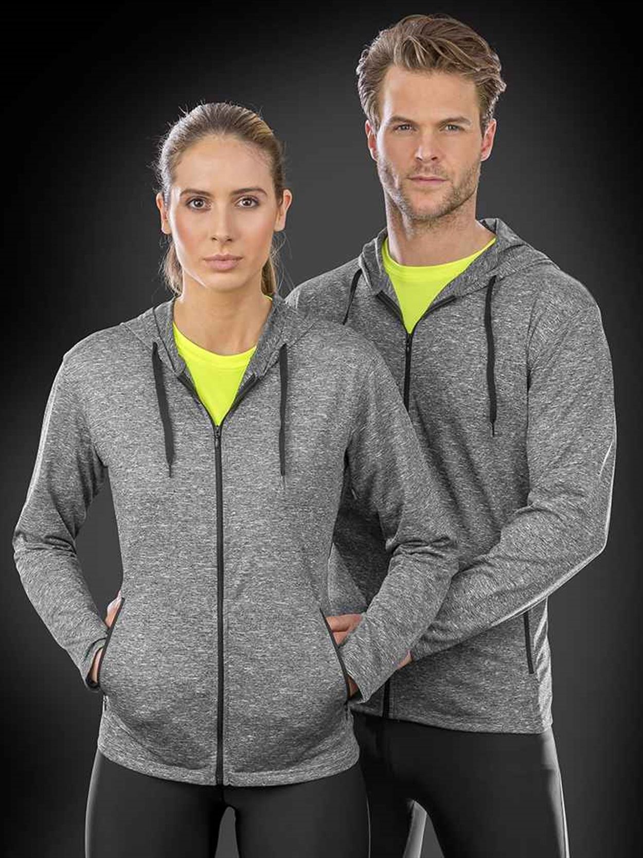 SR277M S277M Spiro Hooded T-Shirt Jacket image 1