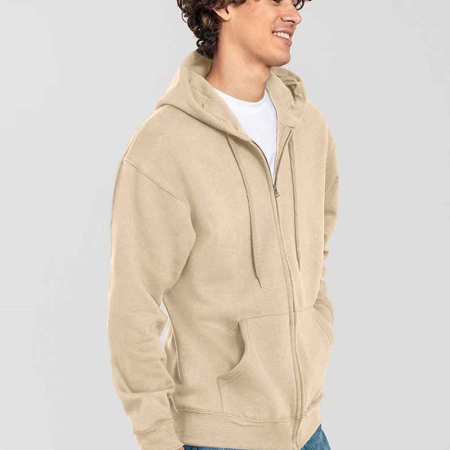 SS153 622860 Fruit of the Loom Iconic Premium Hooded Sweat Jacket image 1
