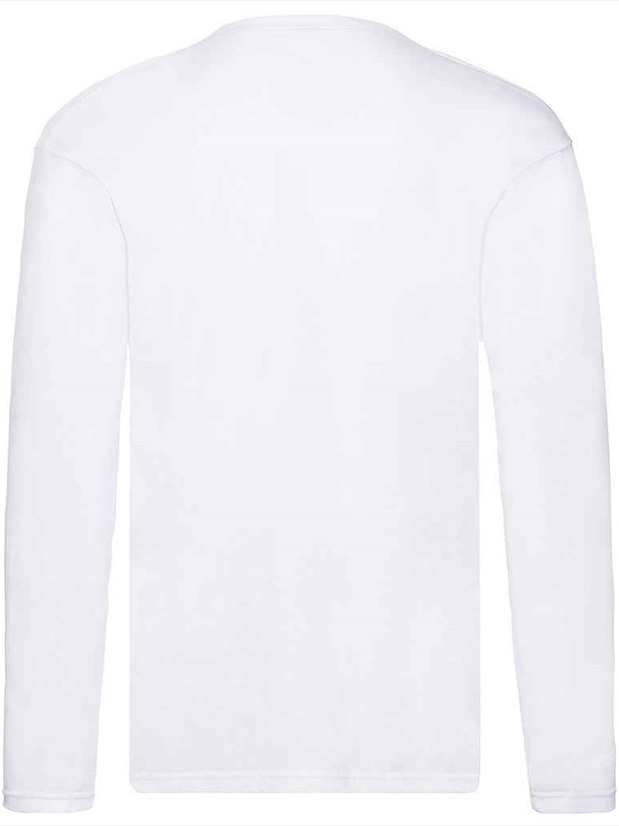 SS632 614280 Fruit of the Loom Original Long Sleeve T-Shirt image 3