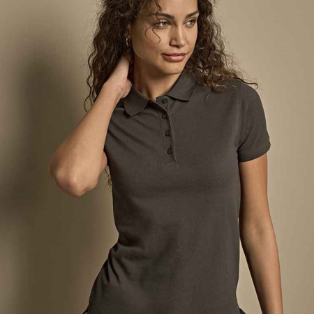 T1401 1401 Tee Jays Ladies Heavy Cotton Piqué Polo Shirt image 1
