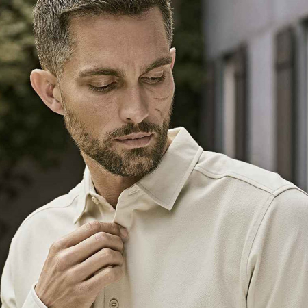 T1416 1416 Tee Jays Luxury Organic Stretch Long Sleeve Shirt image 1