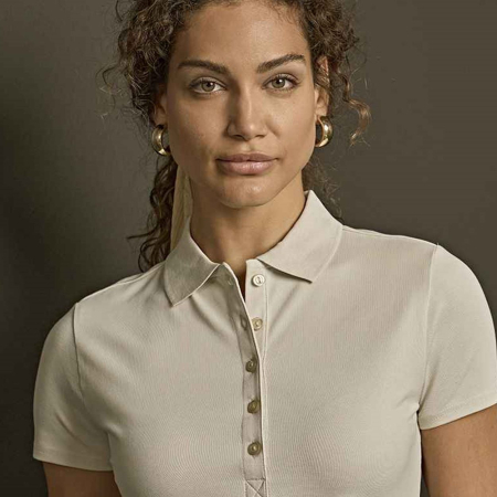 T145 145 Tee Jays Ladies Luxury Stretch Polo Shirt image 1