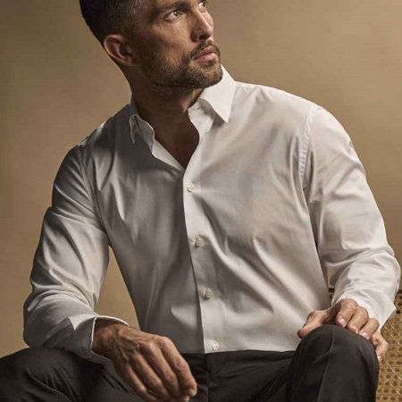 T4024 4024 Tee Jays Luxury Stretch Long Sleeve Shirt image 1