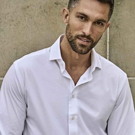 T4030 4030 Tee Jays Active Stretch Long Sleeve Shirt image 1