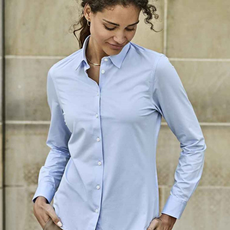 T4031 4031 Tee Jays Ladies Active Long Sleeve Stretch Shirt image 1