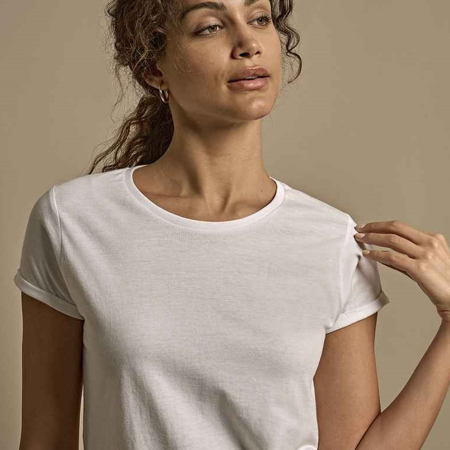 T5063 5063 Tee Jays Ladies Roll-Up T-Shirt image 1