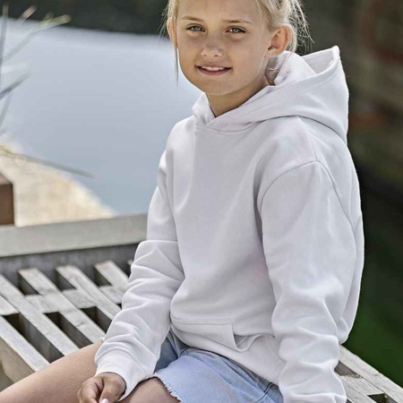 T5152B 5152B Tee Jays Kids Unlabeled Hooded Sweatshirt image 1