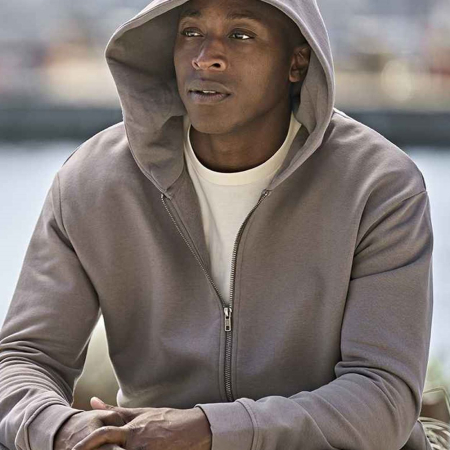 T5154 5154 Tee Jays Unlabeled Hooded Full Zip Sweatshirt image 1