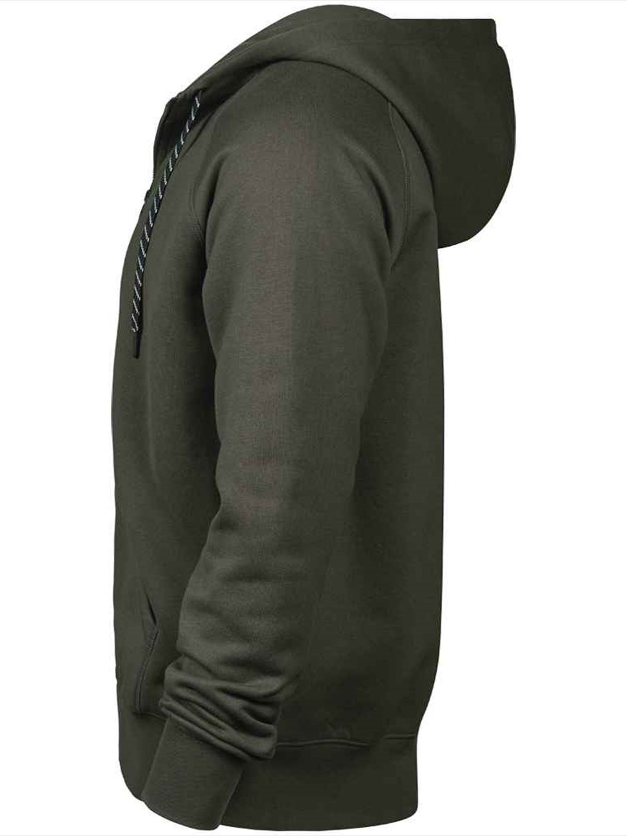 T5435 5435 Tee Jays Fashion Zip Hooded Sweatshirt image 3
