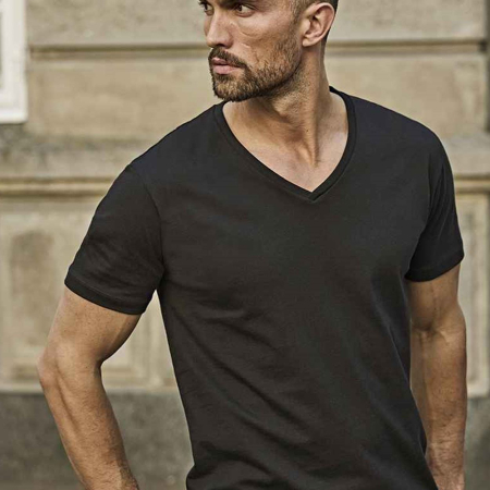 T8006 8006 Tee Jays V Neck Sof T-Shirt image 1