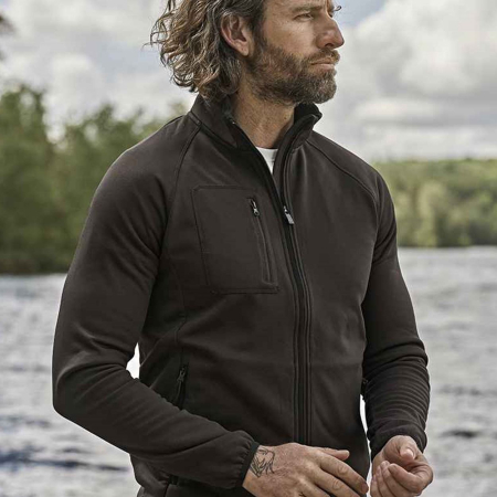 T9100 9100 Tee Jays Stretch Fleece Jacket image 1