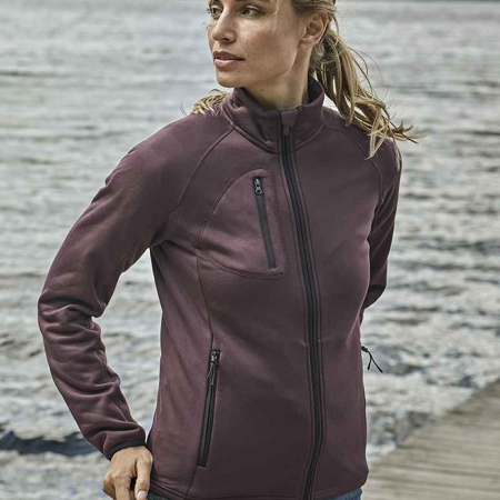 T9101 9101 Tee Jays Ladies Stretch Fleece Jacket image 1