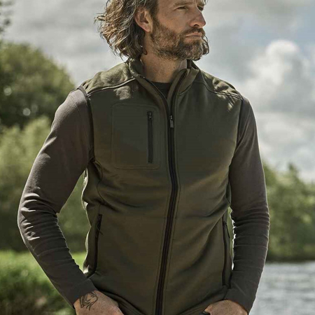 T9104 9104 Tee Jays Stretch Fleece Bodywarmer image 1