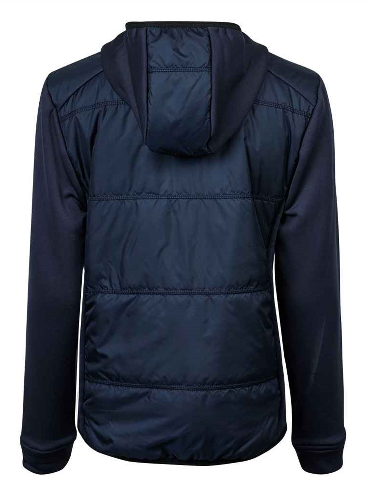 T9113 9113 Tee Jays Ladies Hybrid-Stretch Hooded Jacket image 2