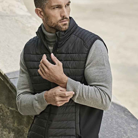 T9624 9624 Tee Jays Crossover Padded Bodywarmer image 1