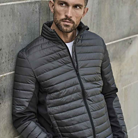 T9626 9626 Tee Jays Crossover Padded Jacket image 1
