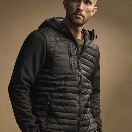 T9628 9628 Tee Jays Crossover Hooded Jacket image 1