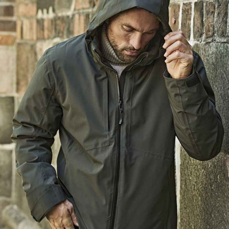 T9680 9680 Tee Jays All Weather Winter Jacket image 1