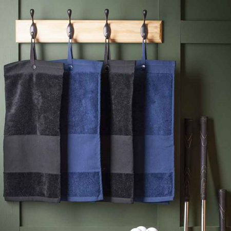 TC014 Towel City Deluxe Velour Golf Towel image 1