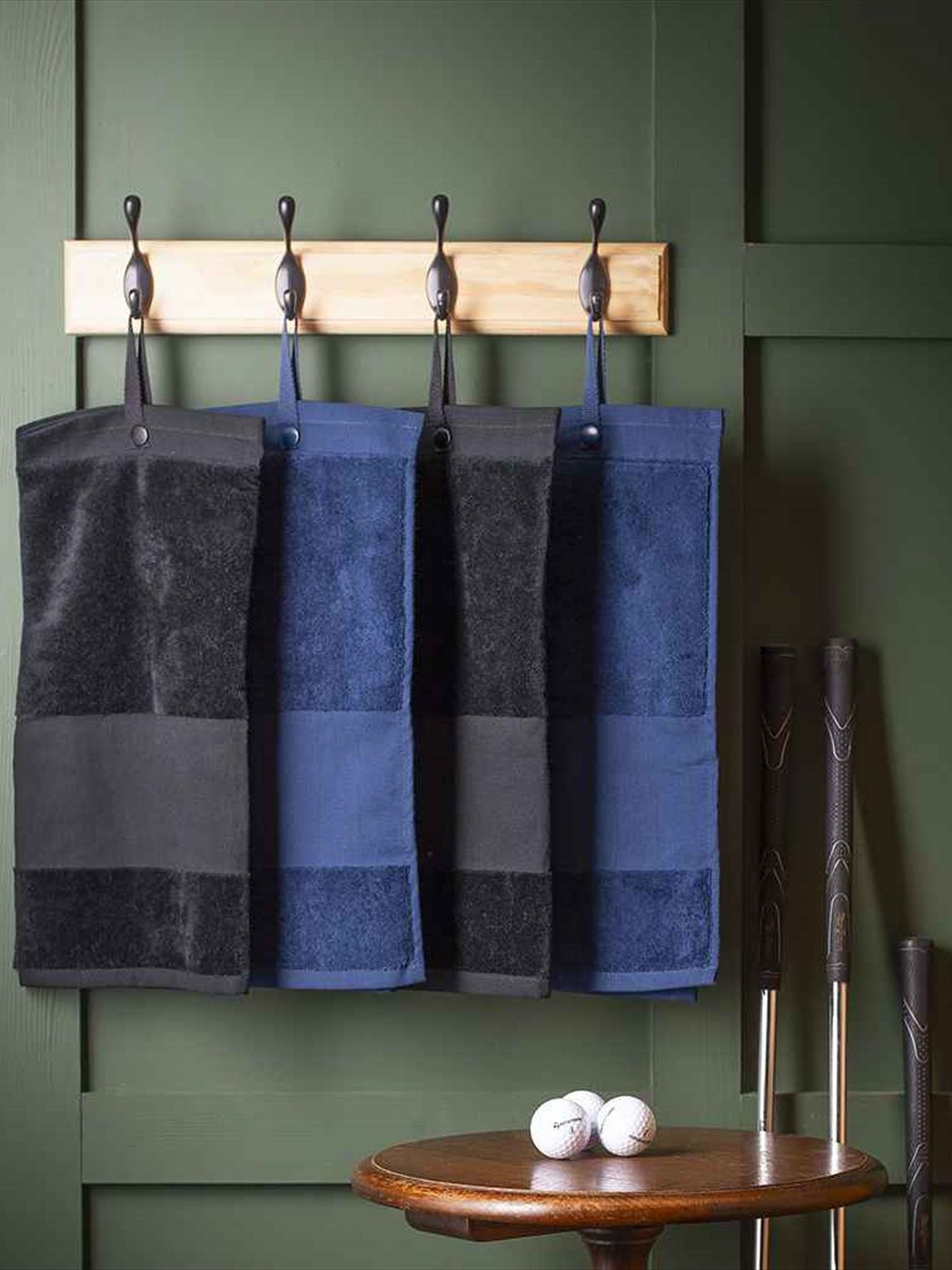 TC014 Towel City Deluxe Velour Golf Towel image 1