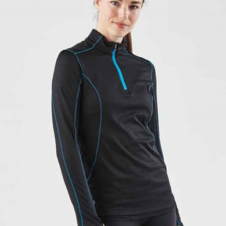 TFW-1W Stormtech Ladies Pulse Fleece Pullover Zip Neck Top image 1