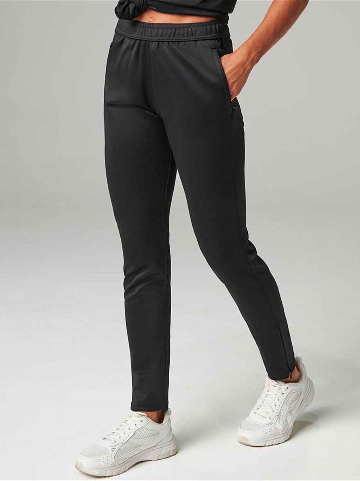 TL581 Tombo Ladies Slim Leg Training Pants image 1