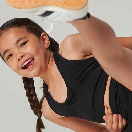 TL697 Tombo Kids Seamless Crop Top image 1
