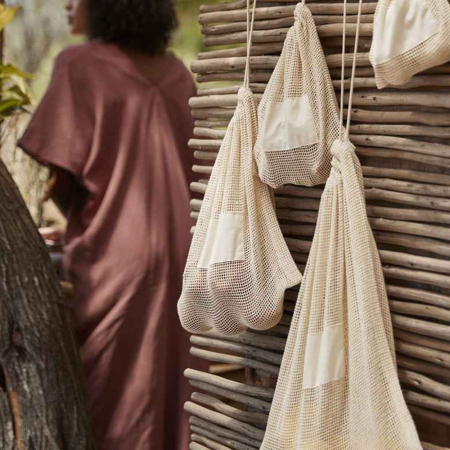 W155 Westford Mill Organic Cotton Mesh Sacks image 1
