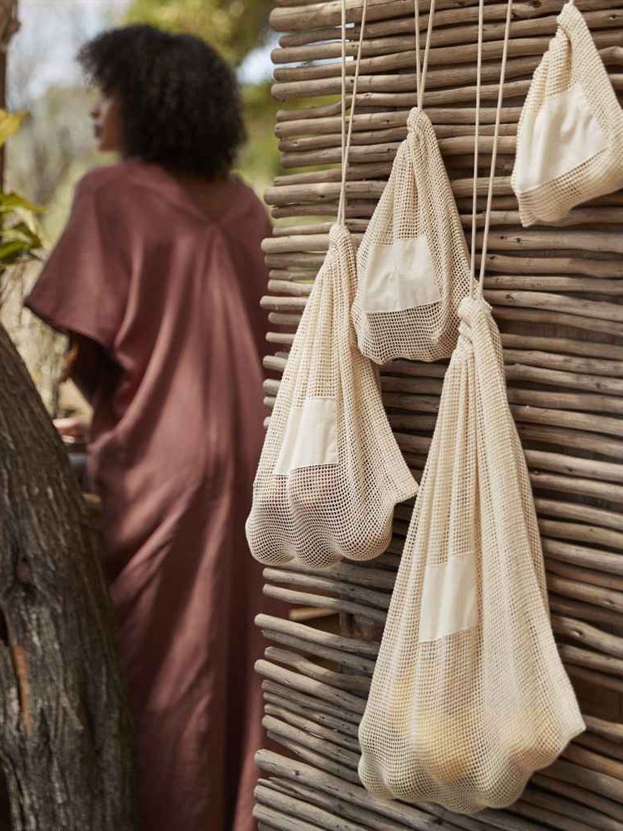 W155 Westford Mill Organic Cotton Mesh Sacks image 1