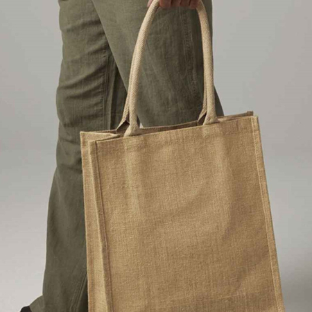 W409 Westford Mill Jute Boutique Shopper image 1