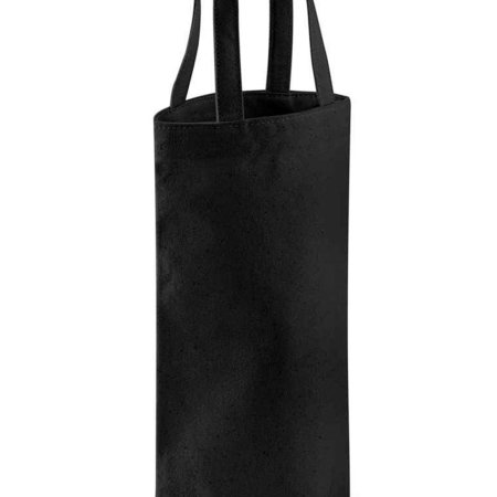 W620 Westford Mill Fairtrade Cotton Bottle Bag image 1