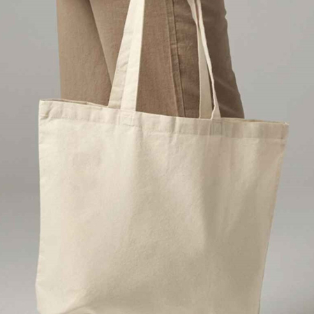 W925 Westford Mill Recycled Cotton Maxi Tote Bag image 1