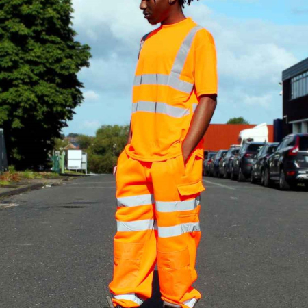 WR009 DWHV48 Warrior Hi-Vis T-Shirt image 1