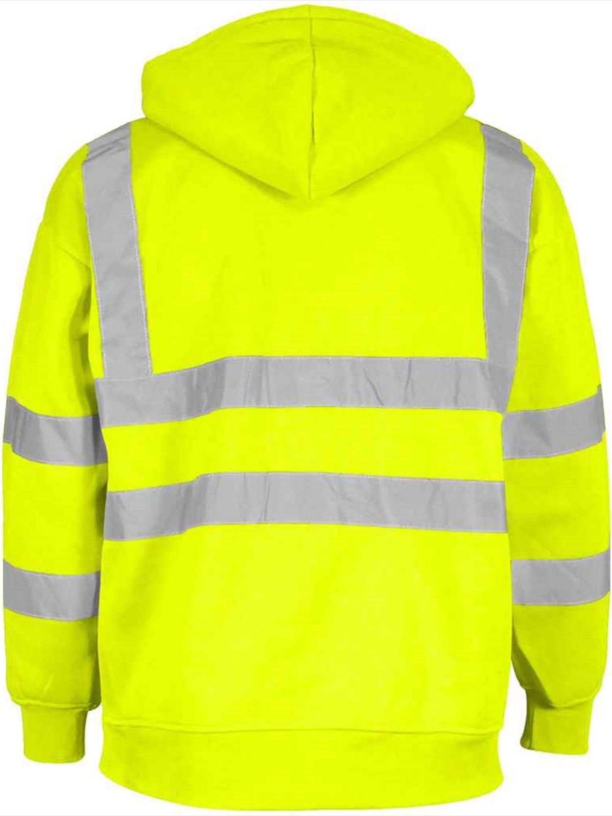 WR012 DWHV44 Warrior Hi-Vis Pull On Hoodie image 3