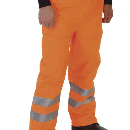 YK211 HVS462 Yoko Hi-Vis Waterproof GO/RT Overtrousers image 1