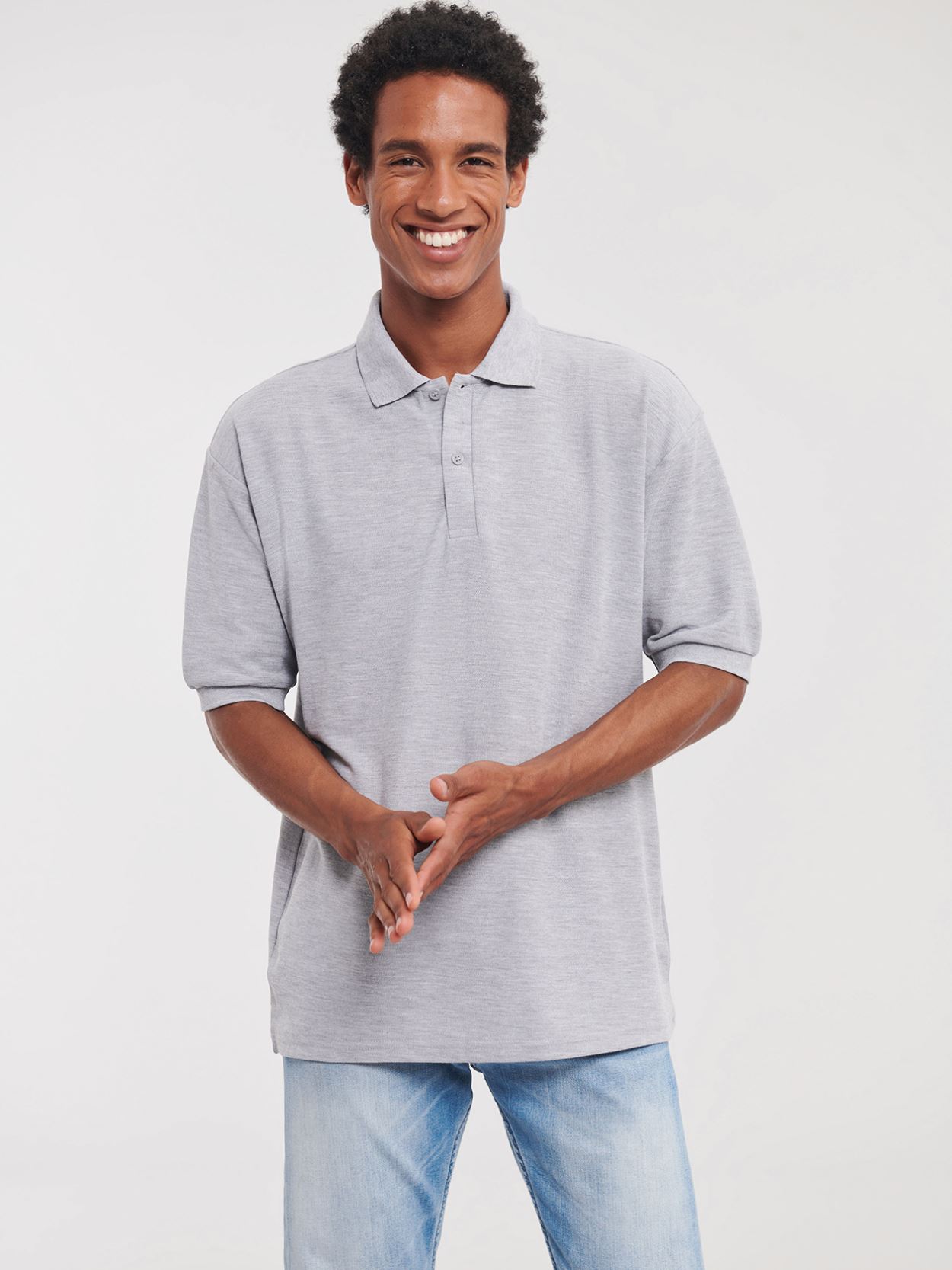 539M Men's Classic Polycotton Polo image 3