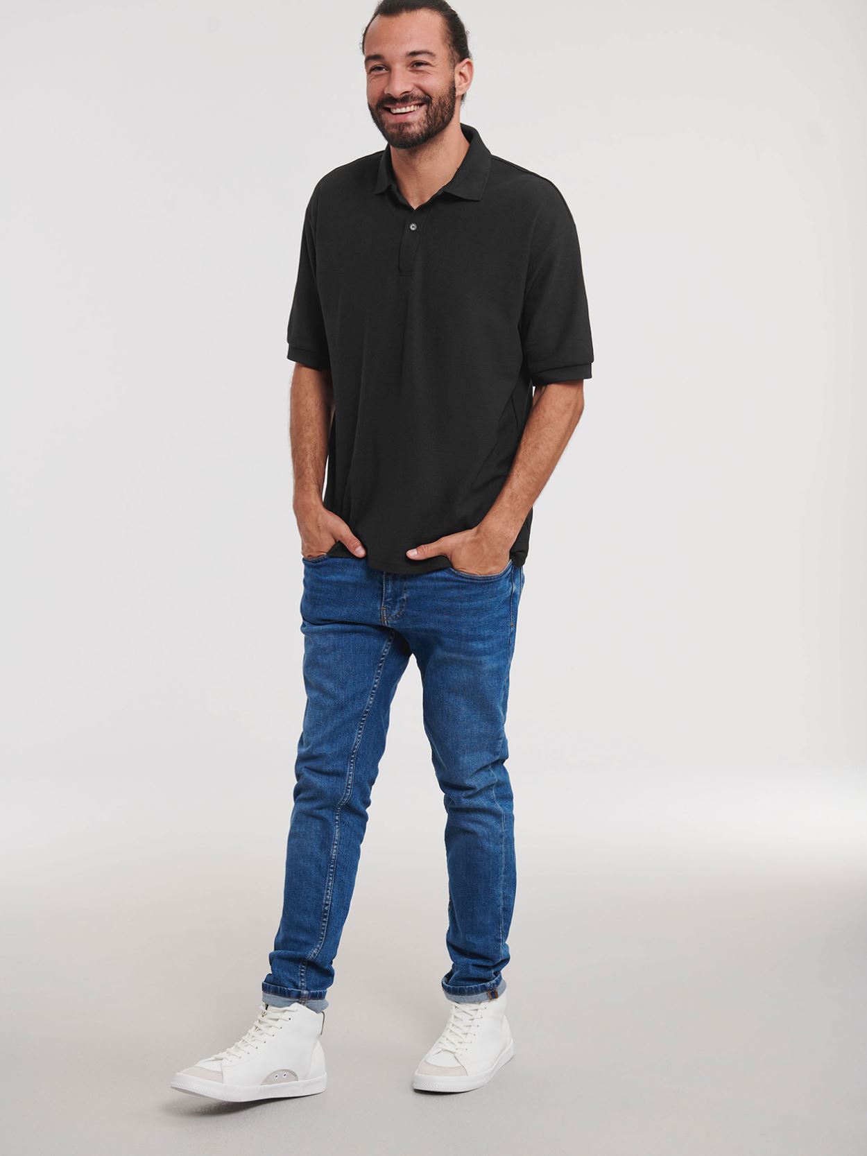 539M Men's Classic Polycotton Polo image 4