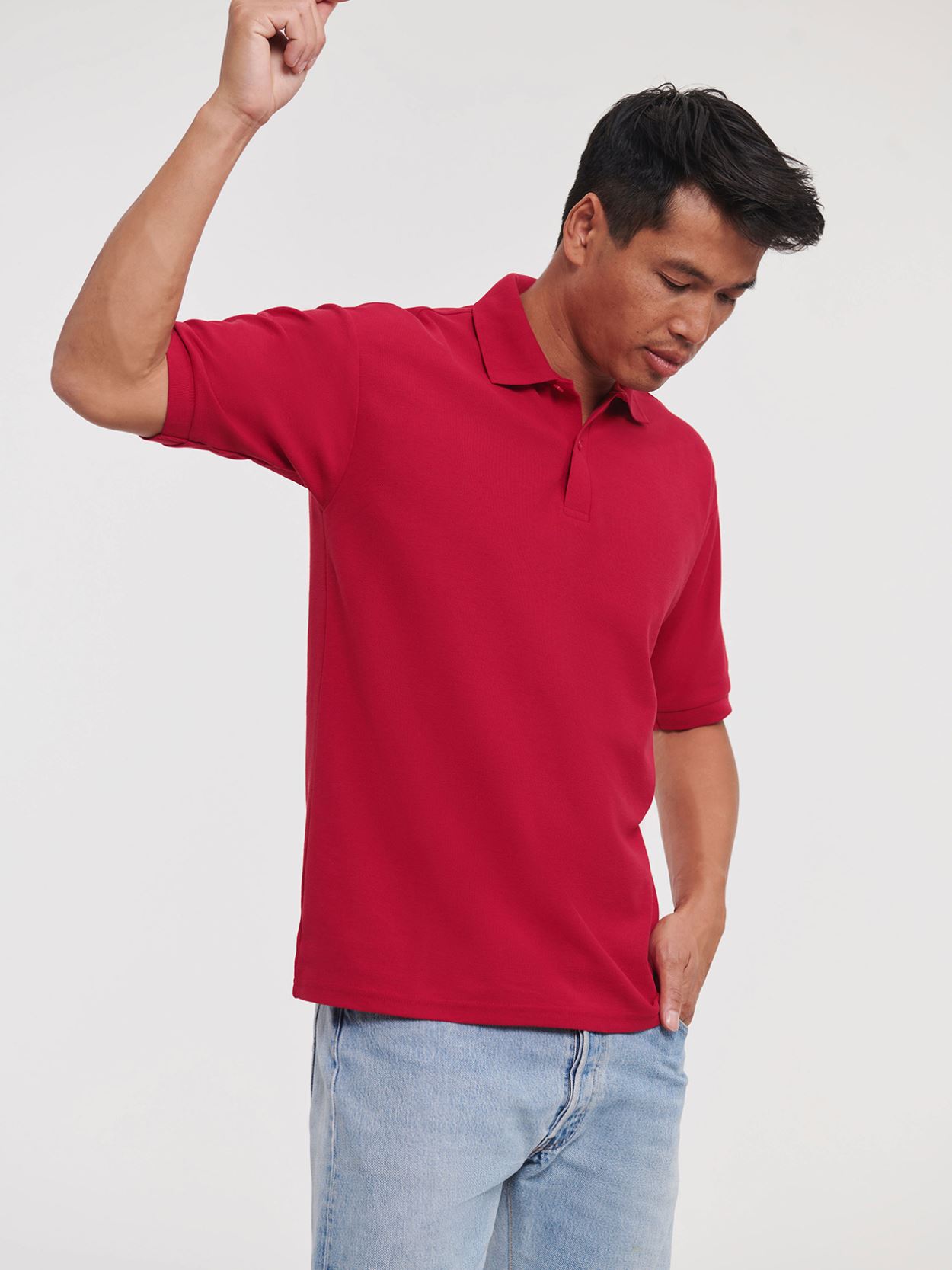 539M Men's Classic Polycotton Polo image 2