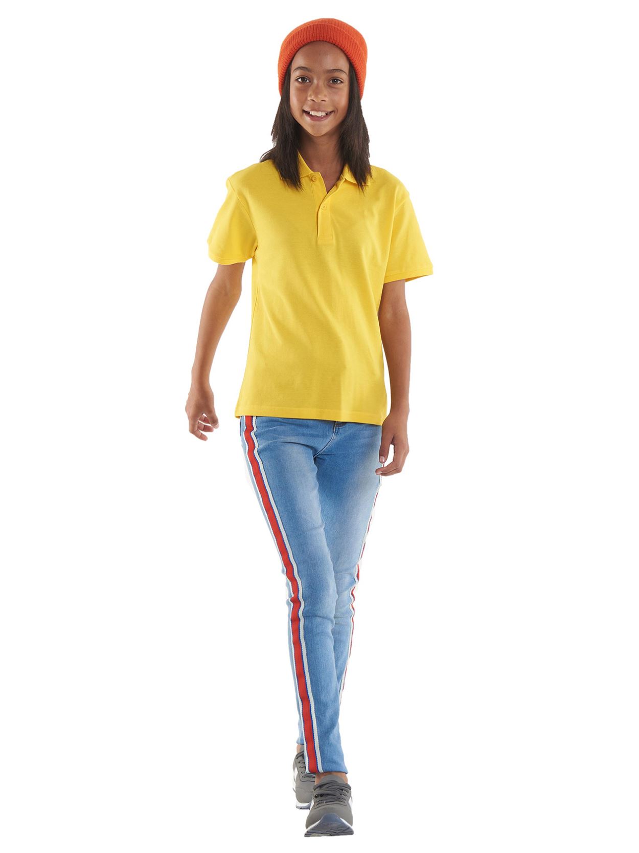 UC116 Childrens Ultra Cotton Poloshirt image 2